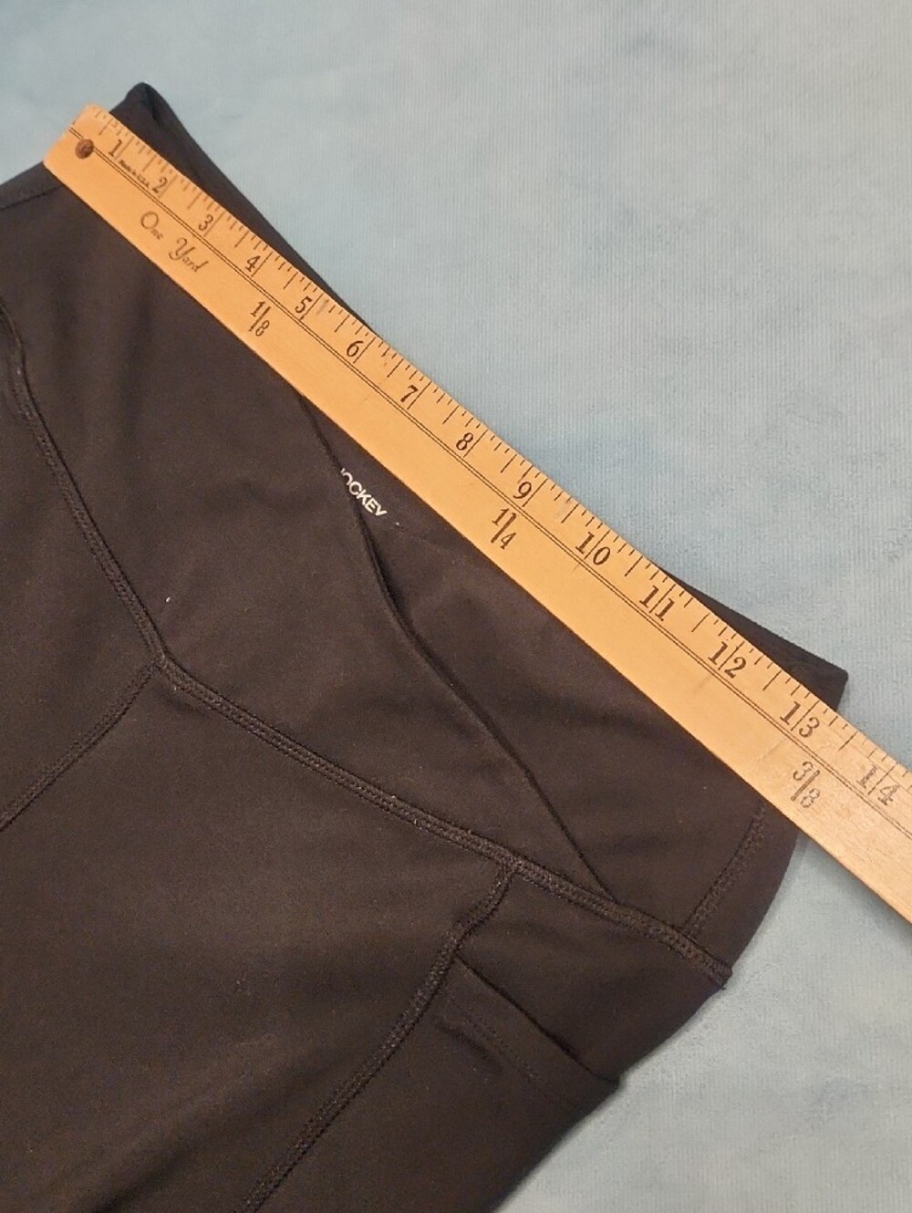 Jockey Ladies Crosswaist Yoga Pants 2 Pair Medium - Picture 10 of 11